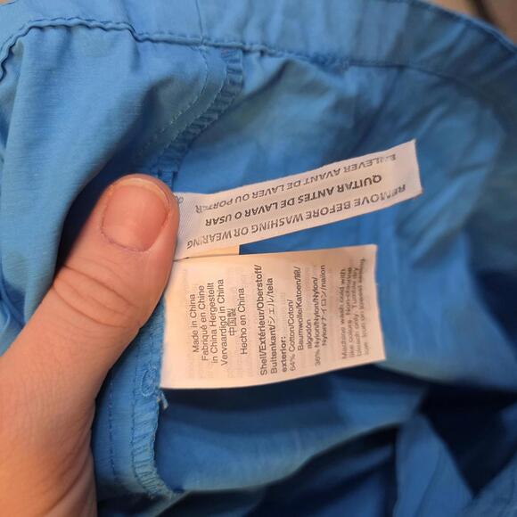 J.Crew Women's Blue Hooded Lightweight Jacket XL NWOT - Picture 3 of 9